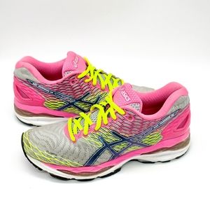 asics gel nimbus 18 kids red